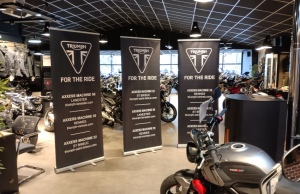 Image d'un roll up publicitaire